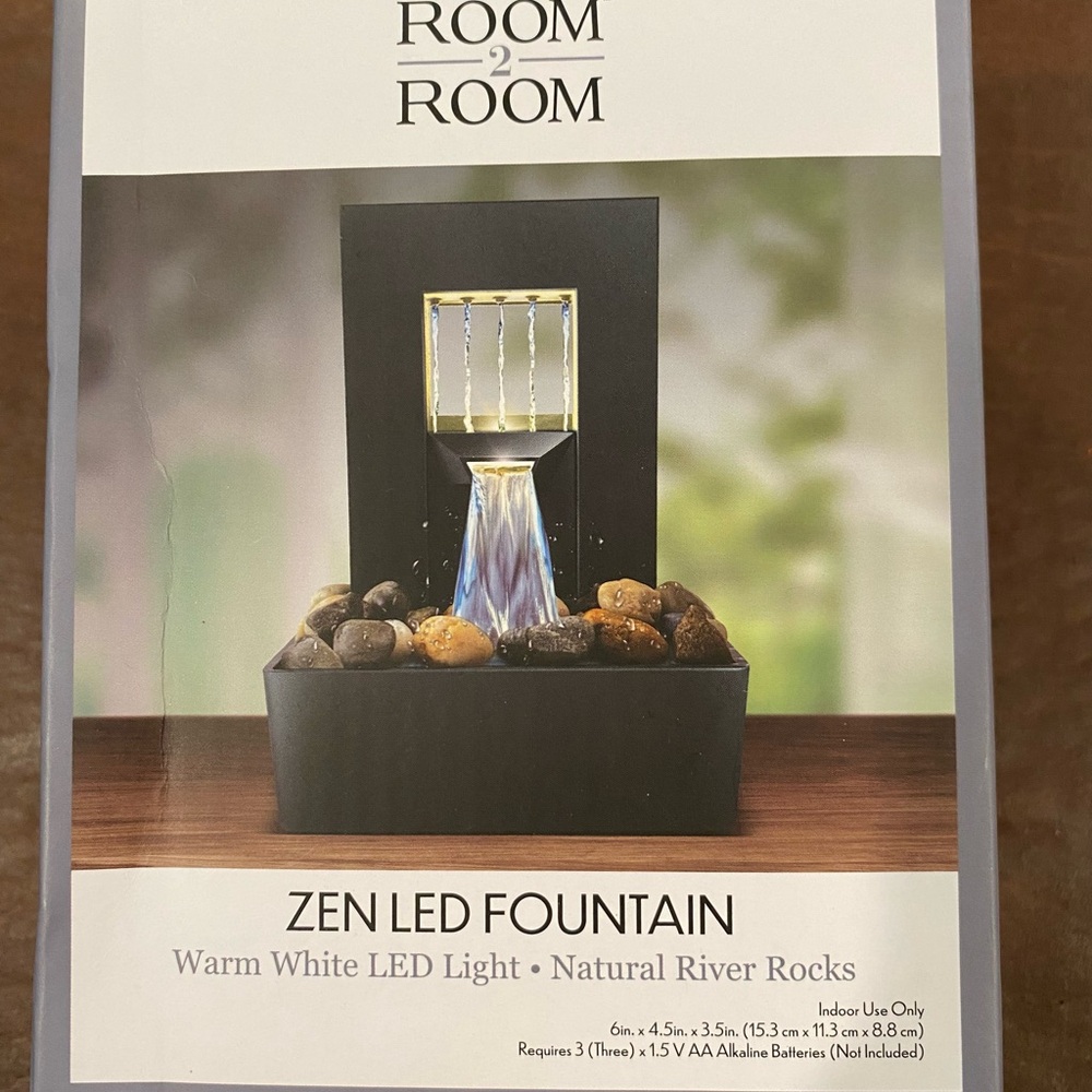 Room 2 Room Zen LED Fountain